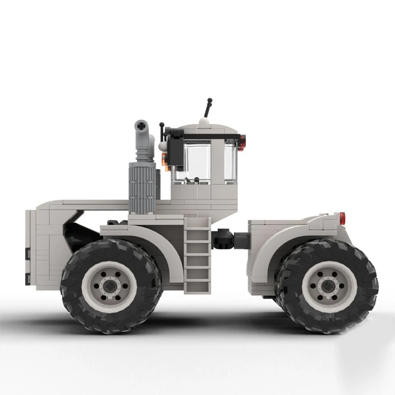 

НОВЫЙ 357 шт. MOC Big Buding 747 колеса, модель тракторного прицепа, творческие идеи «сделай сам», детская игрушка, подарок на день рождения, технология строительных блоков