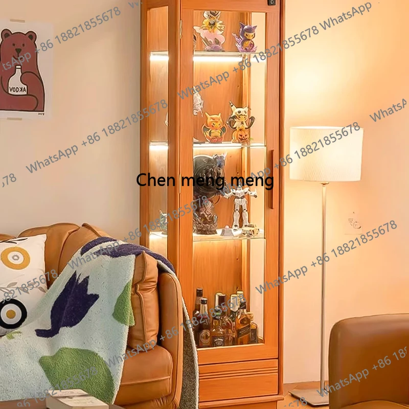 

Medieval Locker Light Wine Cabinet Exquisite Design Modern Display Wine Cabinet Atmosphere Art Bar Furniture
