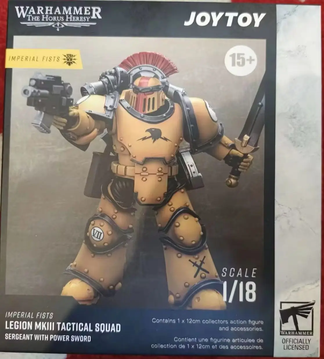 【JOYTOY】Warhammer 40K The Horus Heresy Puños imperiales Mklll Legionarios tácticos Soldado Modelo de juguetes