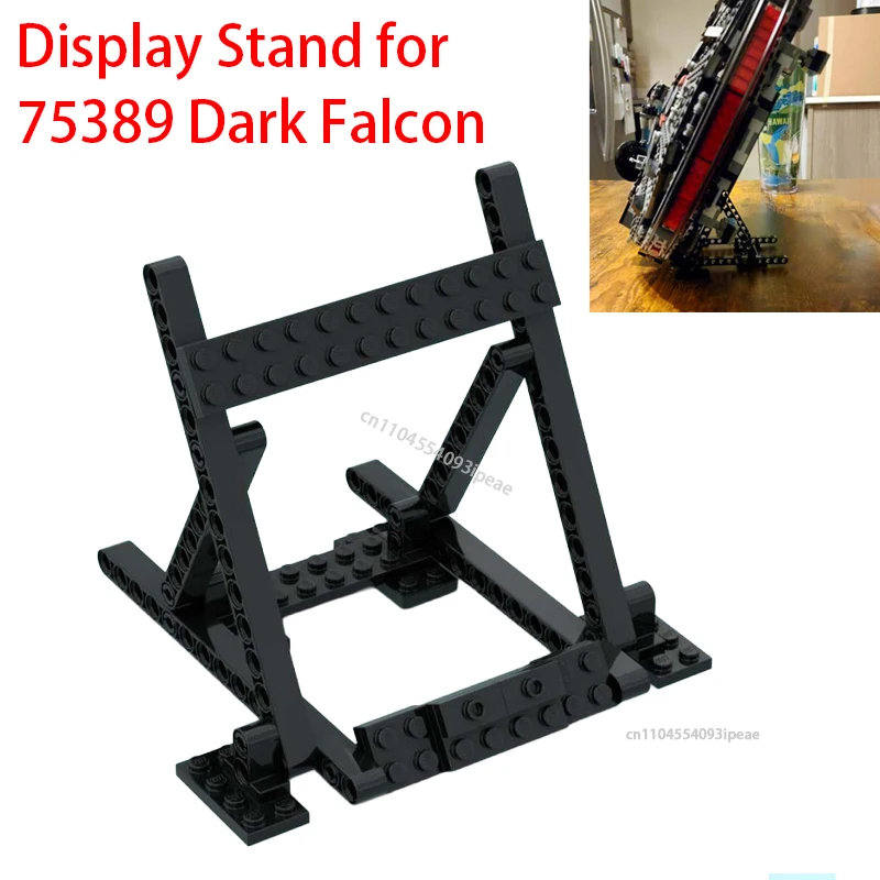 

NEW Display Stand for 75389 Dark Falcon Building Blocks DIY Creative Spaceship Display Stand Bricks Toy Gift Stand Only 38Pcs
