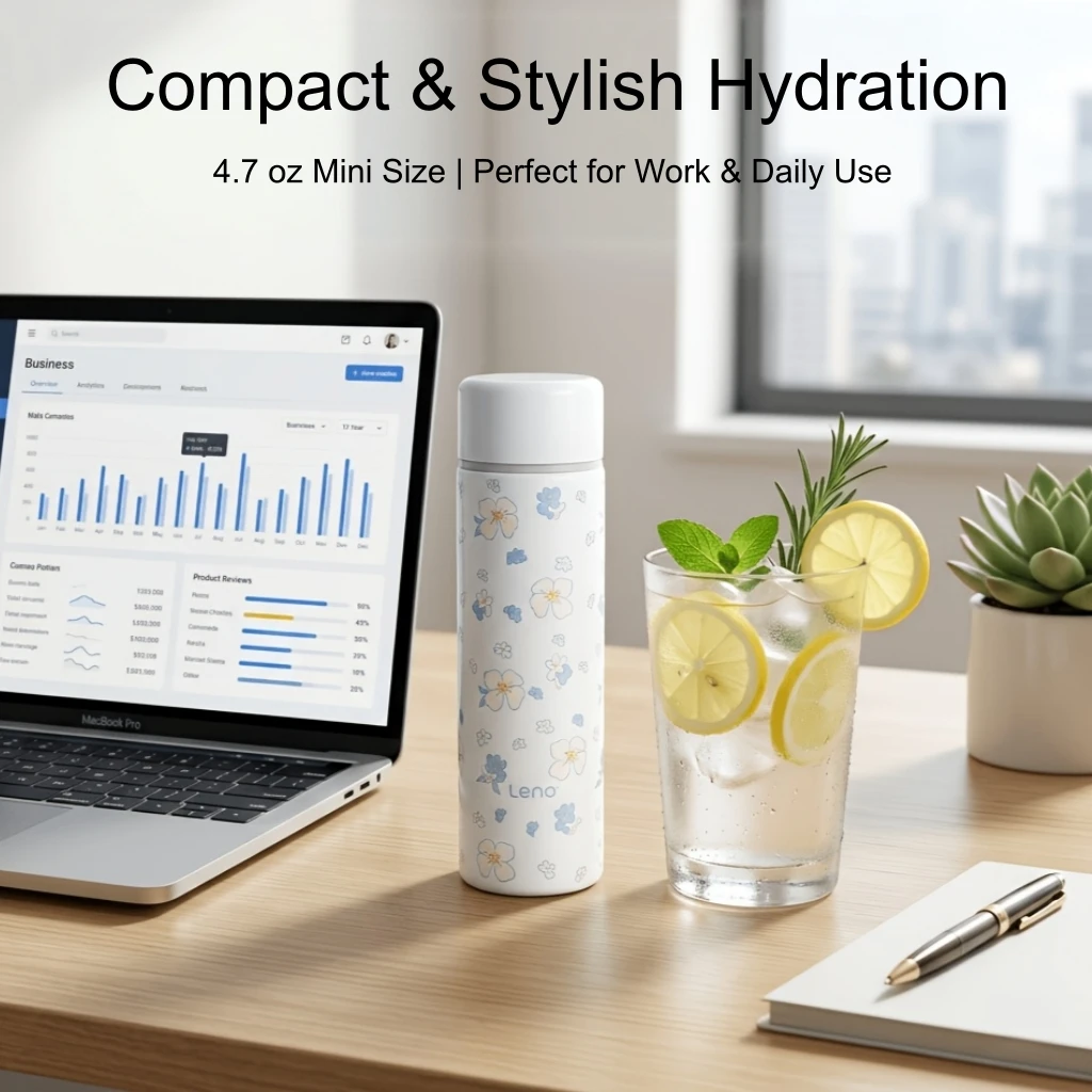 140ml Mini Thermos Cup Small Capacity Vacuum Flask Stainless Steel Pocket Cup Coffee Mug Kids Insulated Hot Water Bottle view 4