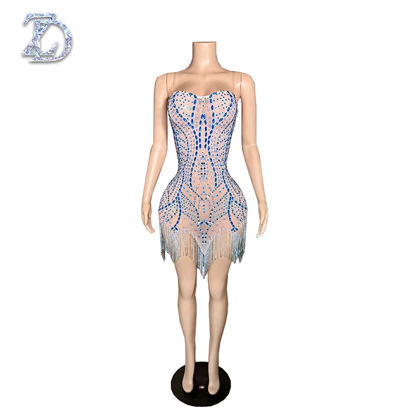 Zd sexy festa vestido curto feminino sem costas vestido de baile de noite luxo sexy clube sem mangas mini vestido sexy pageant vestidos