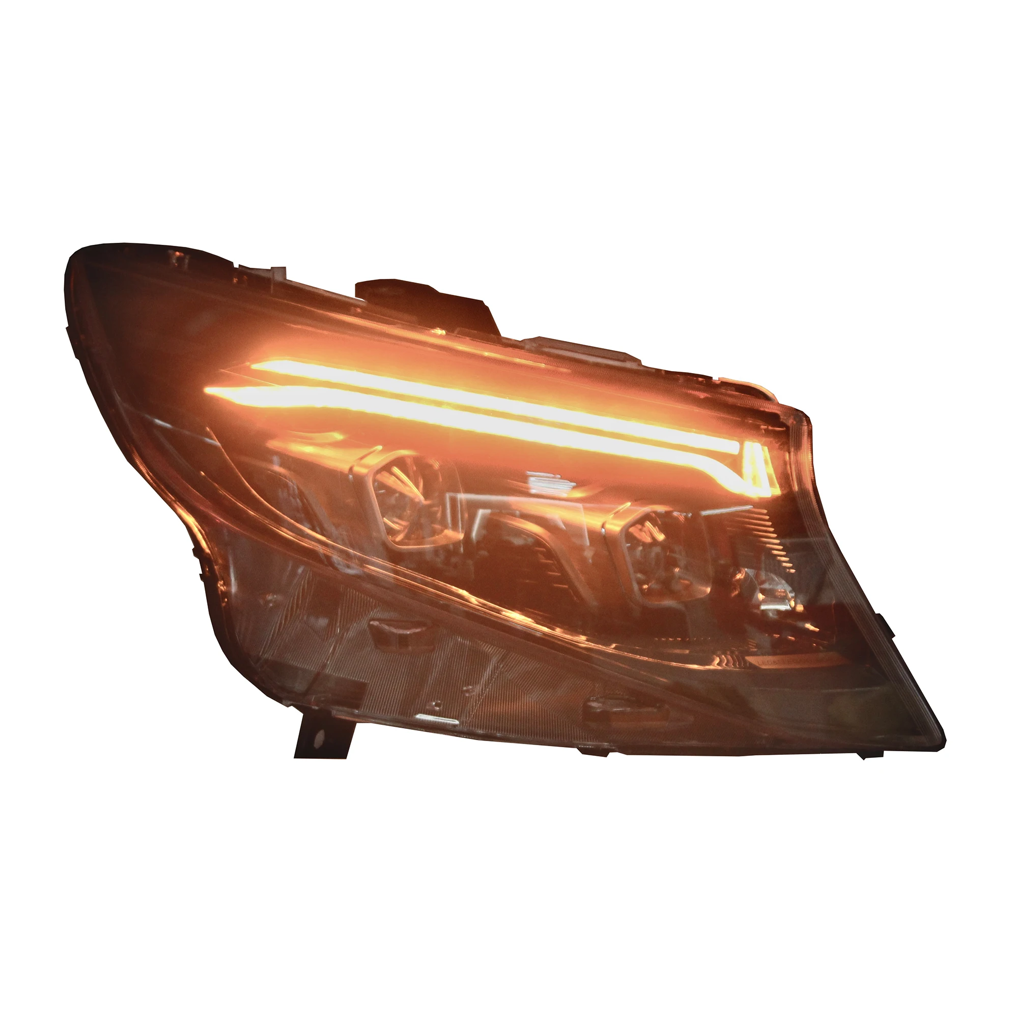 ZAIQU ดัดแปลงรถ LED ไฟหน้าไฟหน้าสําหรับ Mercedes Benz Vito W447 V250 2015