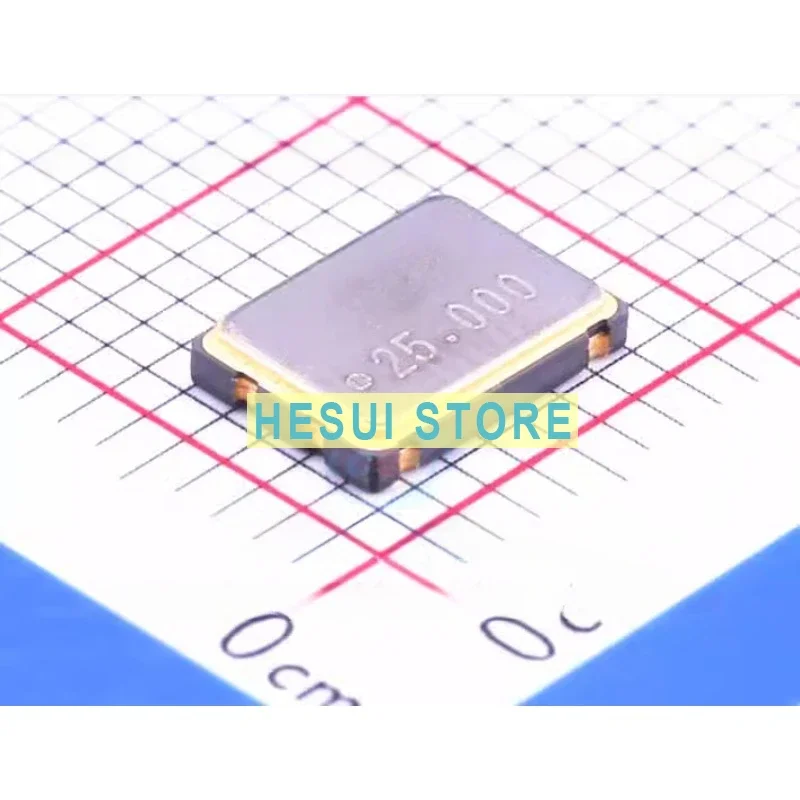 

1/5/10 шт. S7D25.000000B20F30T 7050 5070 1,8 В-5,0 В активный кварцевый генератор 25 МГц