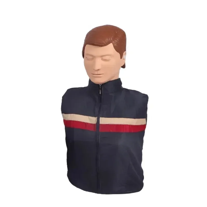 ADULT HALF BODY CPR TRAINING MODEL MEDICAL SIMULATION DUMMY FOR DOCTOR NURSE INTERNSHIP EMERGENCY CPR TEACHING PRACTICE