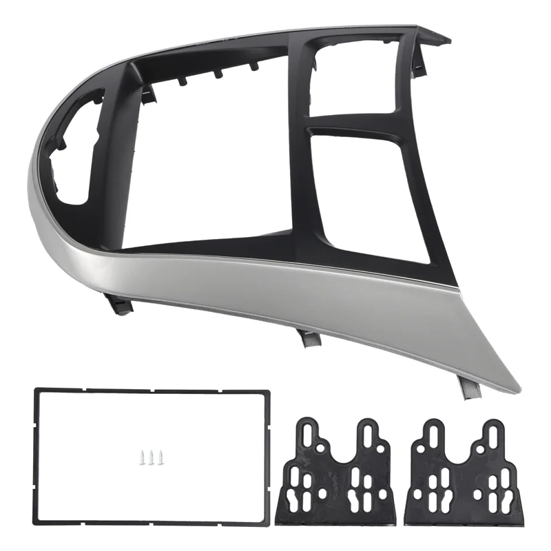 Car Refitting Radio Fascia Frame Panel DVD Trim Kit For HYUNDAI I-25 I25 Accent Solaris Verna 2DIN Dash Stereo Interface,2 Din