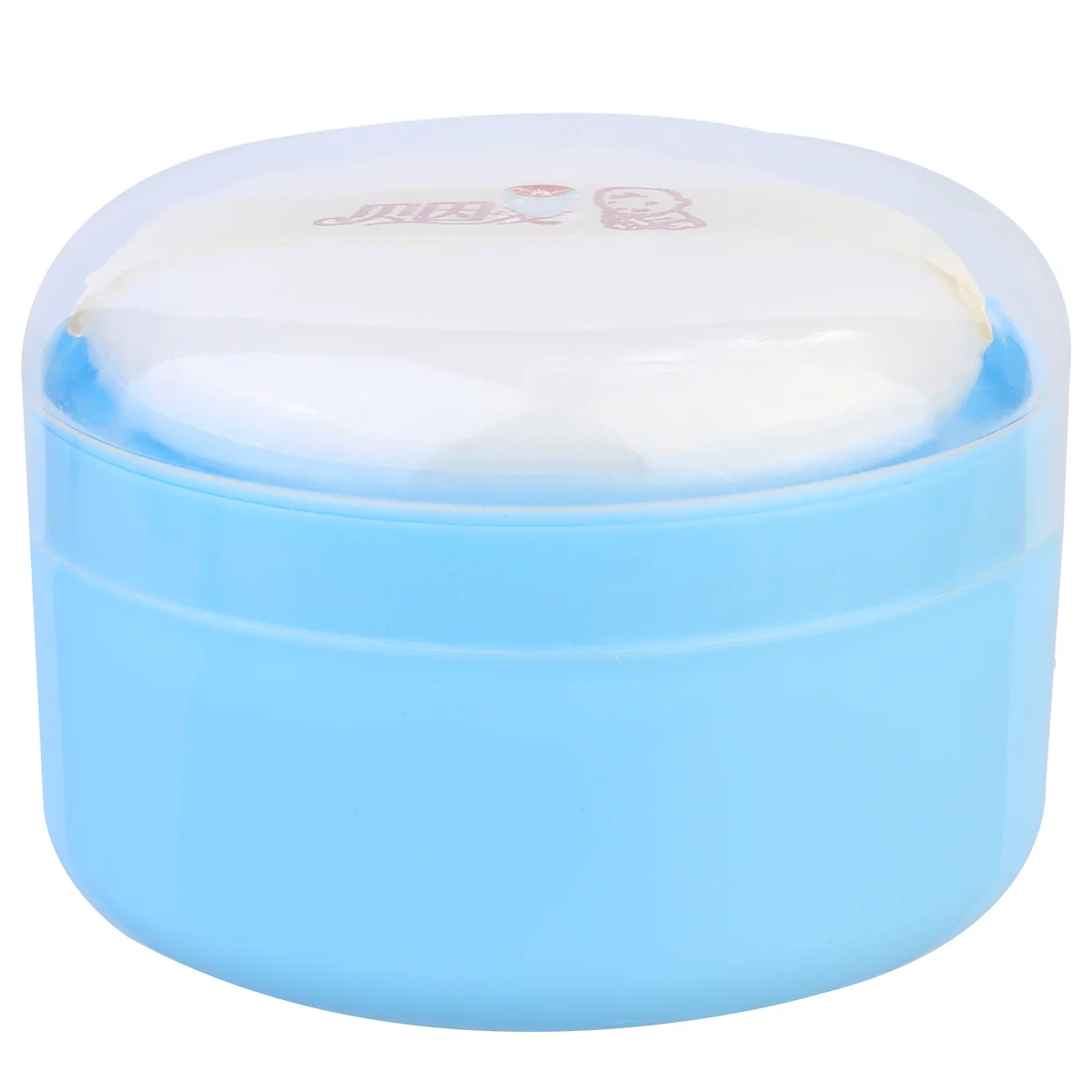 

Portable Baby Powder Puff Box Talcum Container Case Puff Makeup Body Powder Puff Container Talcum Powder Puff Box Baby