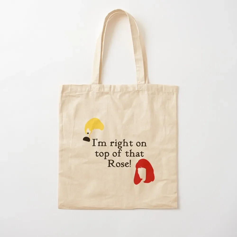 I'm right on top of that Rose || Don't Tell Mom The Babysitters Dead Tote Bag shopper bag women tote bags aesthetic Tote Bag