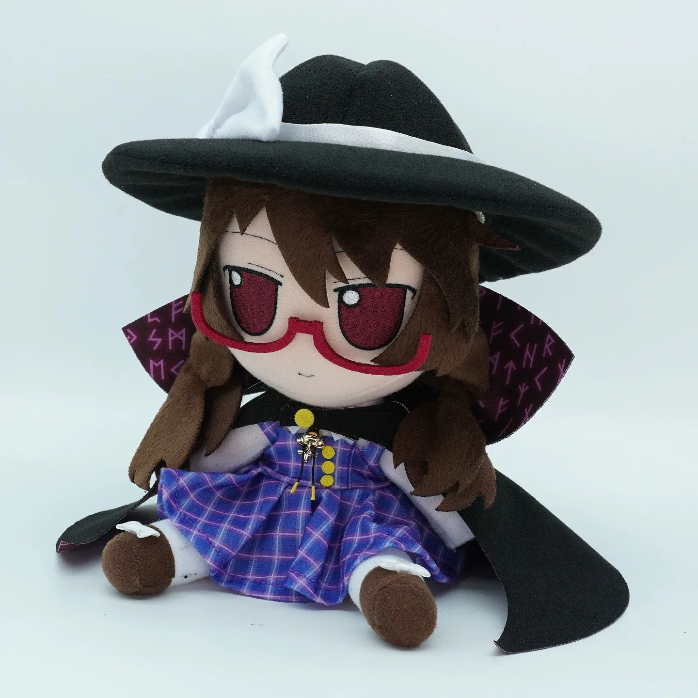 New 20cm TouHou Project Usami Sumireko Plush Toys Cute Soft Stuffed Animal Fumo Cosplay Dolls For Kid Birthday Christmas Gift