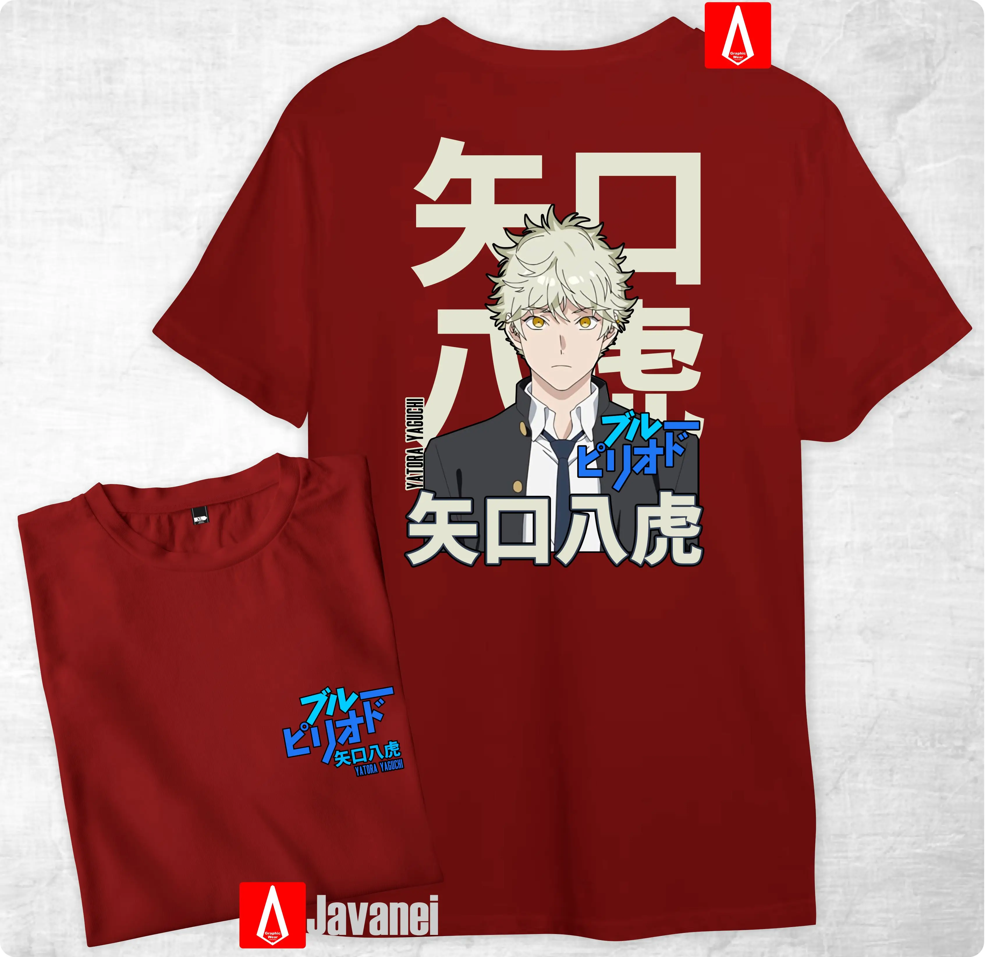 Anime Yatora Yaguchi Blue Period manga wibu japan distro cotton combed 30s javanei