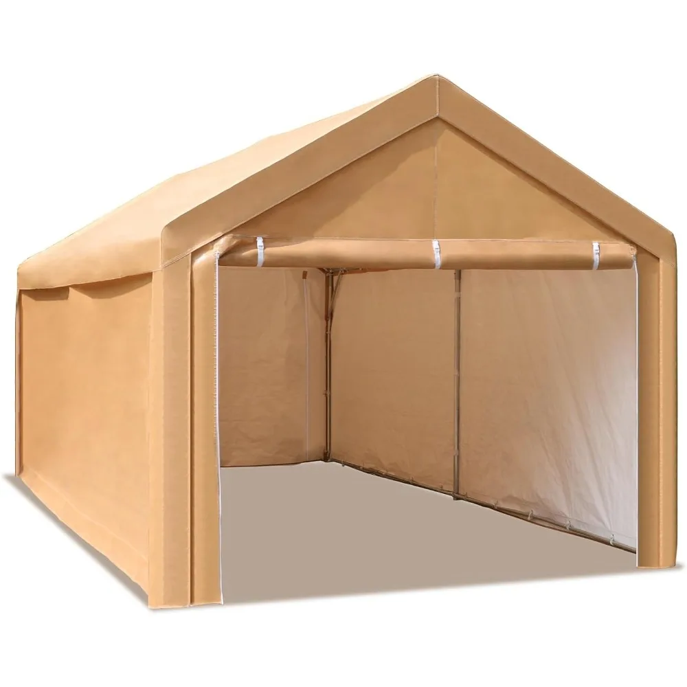 

Sophia & William Carport Car Port Canopy 10x20 ft Heavy Duty, Portable Garage Shelter Car Tents Carpas para Carros All Weather f