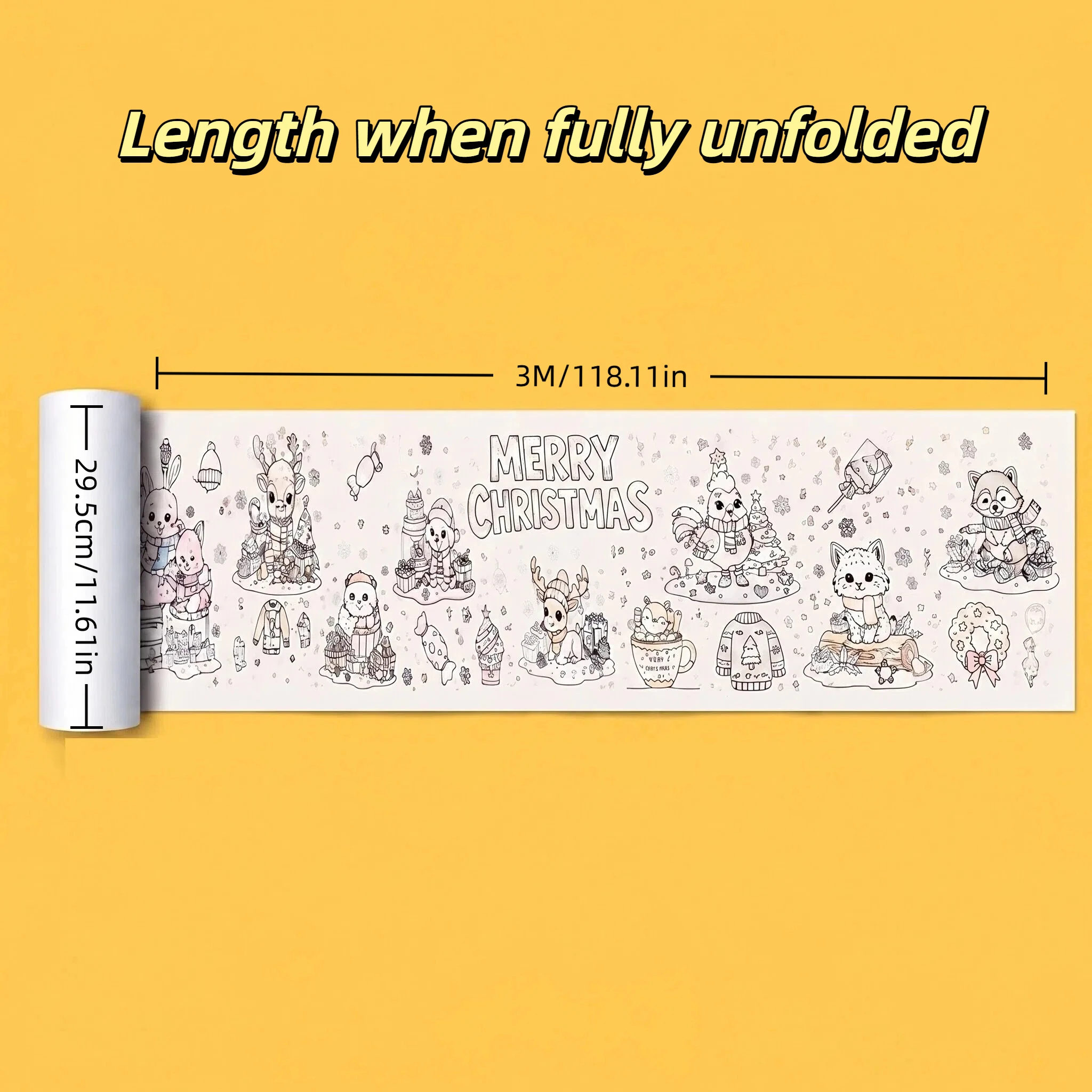 1 roll of cuttable extra-long  - Kids Joy Education 评论和价格