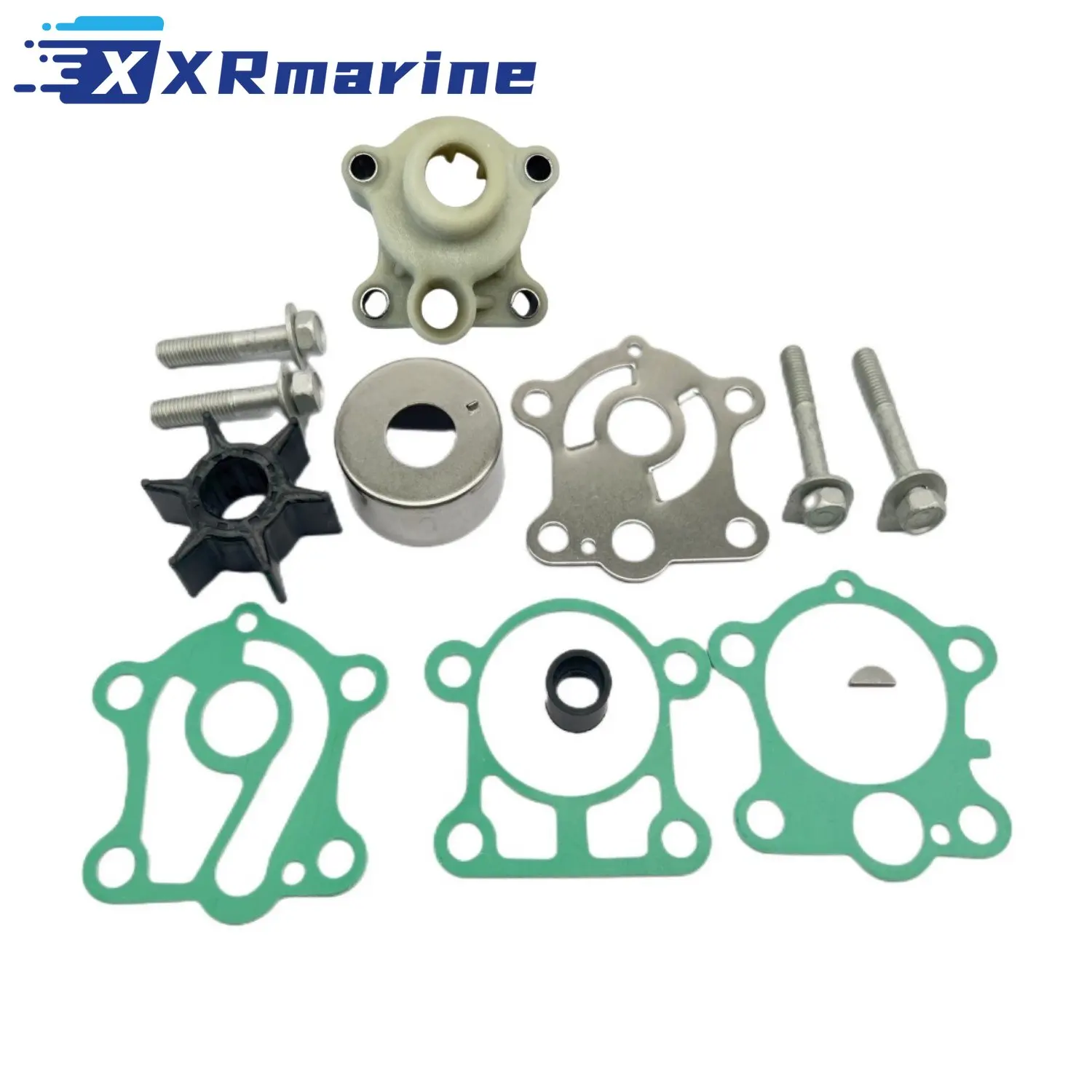 663-W0078-00 Water Pump Impeller Kit for Yamaha 2-Stroke 55HP C55 CV55 Outboard Motor 663-W0078-A0 18-3425 6H3-44352