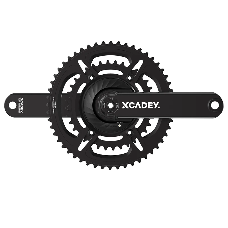 NOWY model XCADEY Mechanizm korbowy Miernik mocy Mechanizm korbowy 104BCD-4S 110BCD 110BCD-4S 4H 5H 50-34T 144BCD Hollowtech Do roweru szosowego MTB