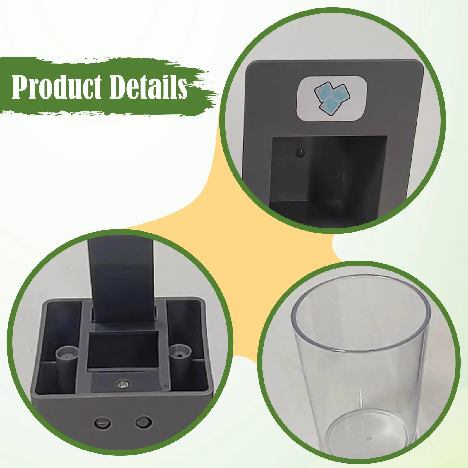 Pretend Play Ice Maker Toy with Fake Cubes Simulated Ice Dispenser Develop Motor Skill Improve Hand Eye Coordination Activity