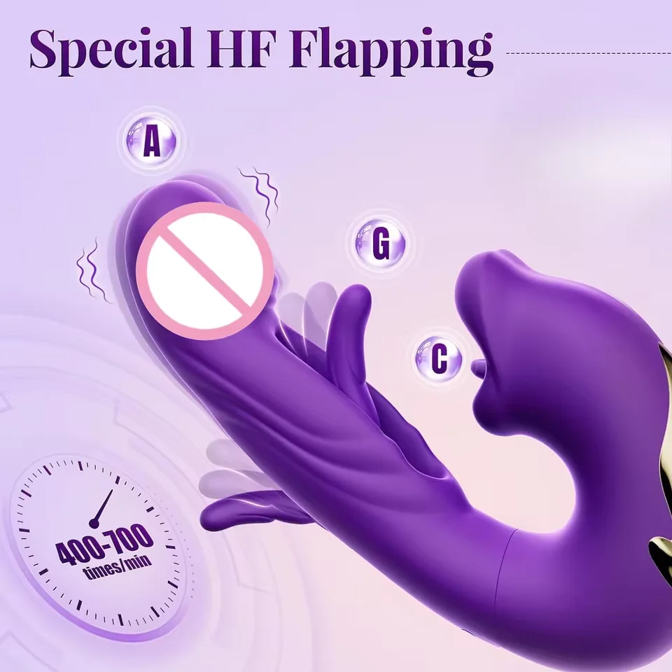Powerful Rabbit Vibrator For Clitoral Stimulation & G-spot Pleasure_voghion.com