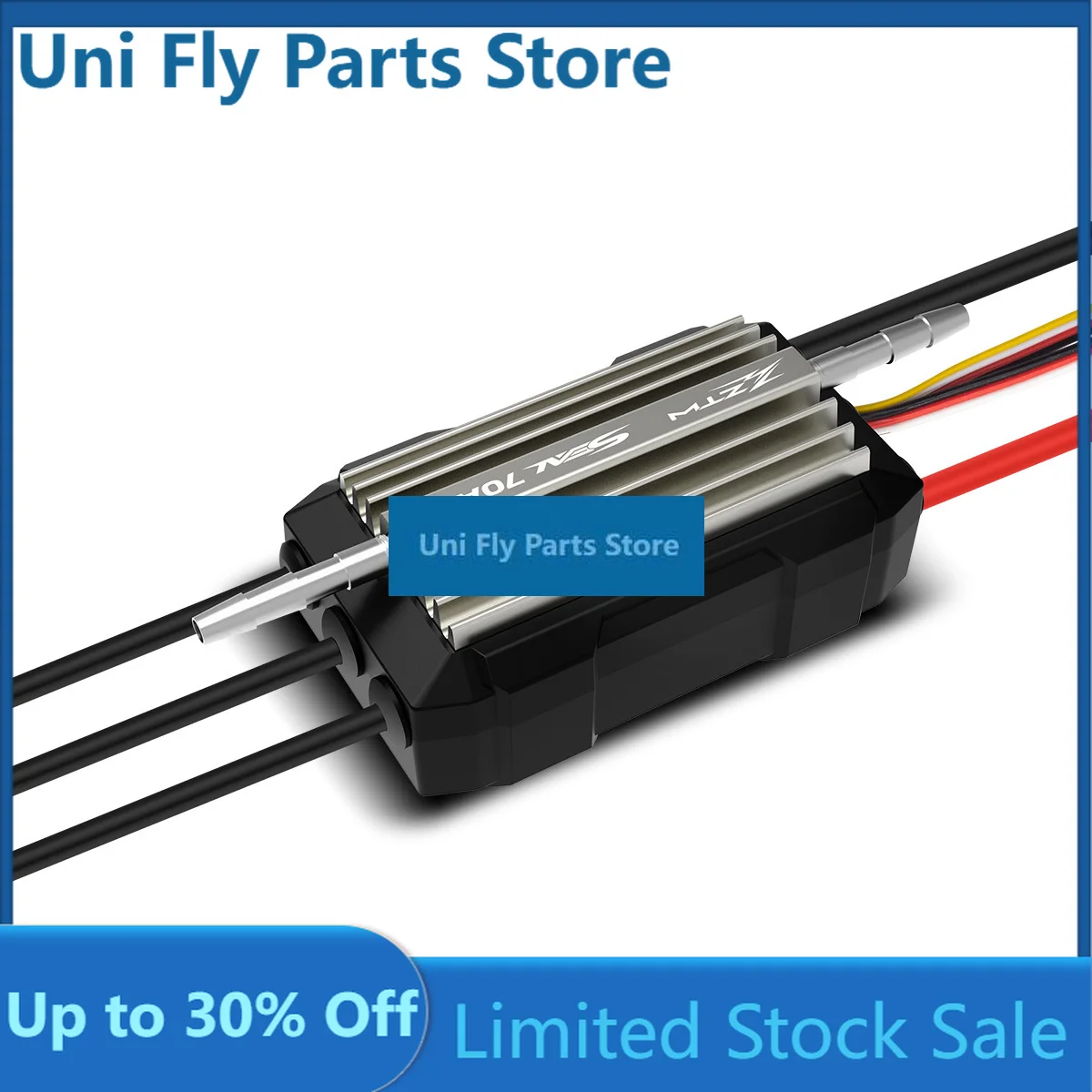 UniFlyZTW Seal G2 70A ESC 3-6S SBEC 6V/7.4V/8.4V 8A Waterproof Two-way Water-cooling Brushless Speed Controller For RC Racing Bo