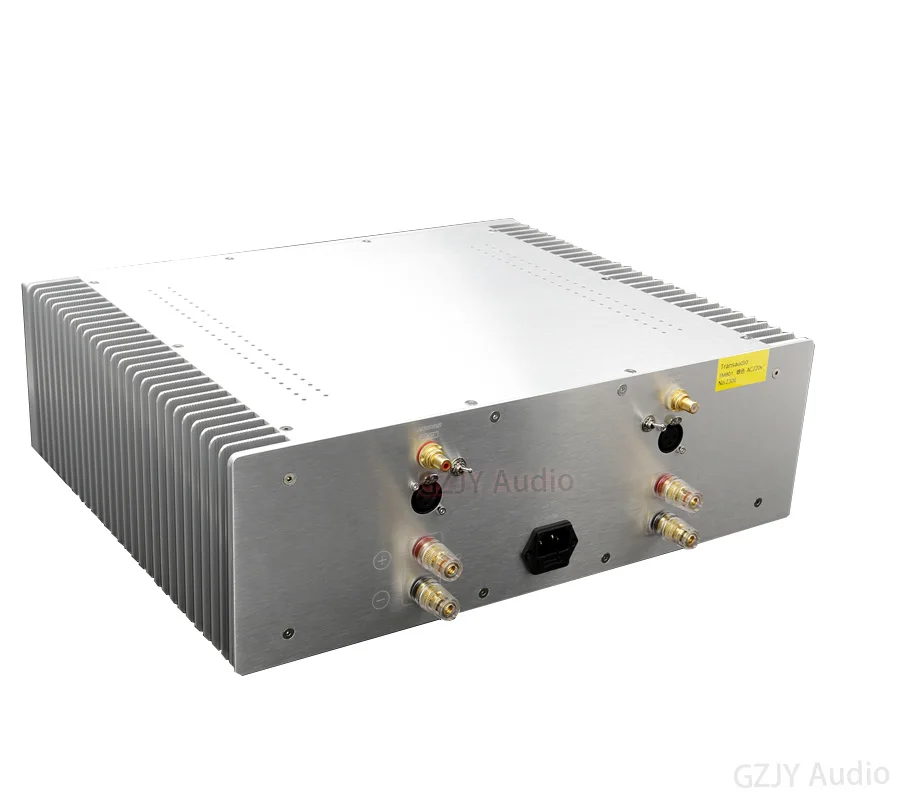 Balanced Version FM801 Circuit 250W*2 HiFi Power Amplifier Post Amplifier Gold Sealing Tube 2N3440/5416/5200 250W/8Ω 500W/4Ω