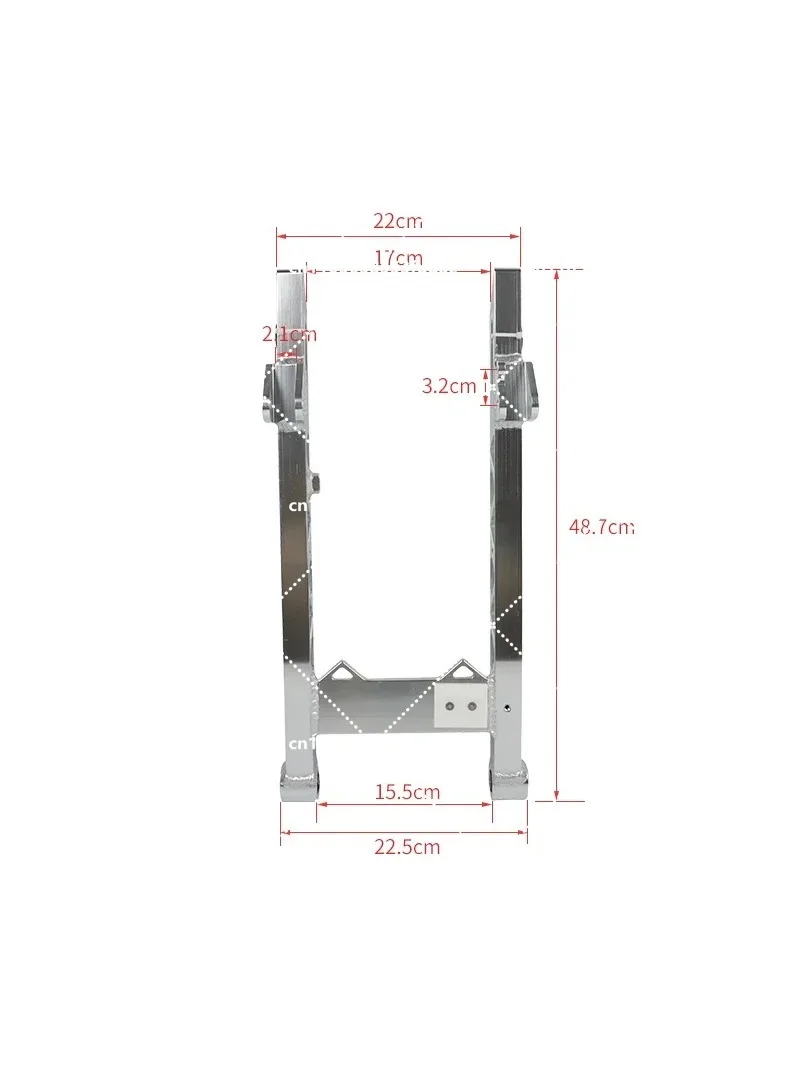 2022 Special Hot Selling Electric Motorcycle Single Sided Swing Arm Modified Rear Flat Fork