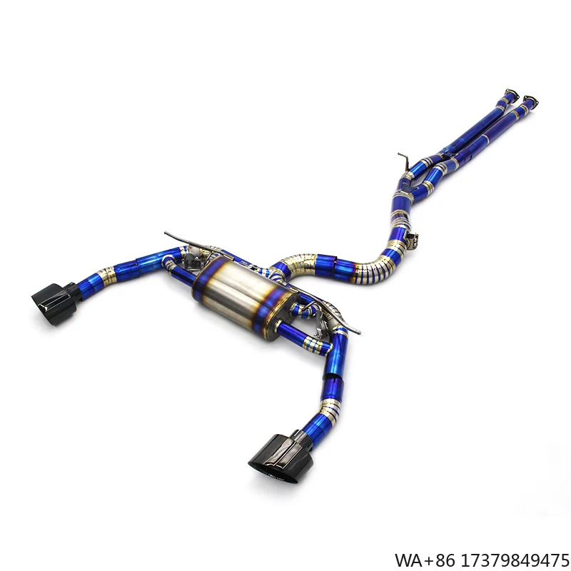 

OEM Titanium Exhaust System for AUDI RS3 2.5T 2016-2022 Muffler Catback Valvetronic With Remote Control System