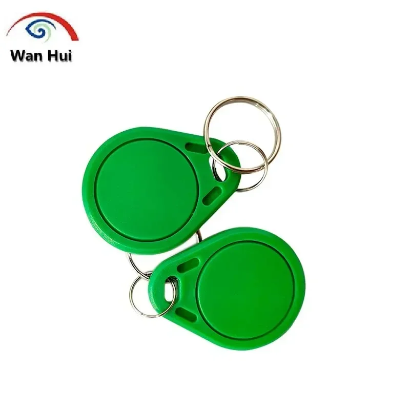 100 Pieces FUID Smart Chip Tag RFID One-Time Copy Clone Keychain 13.56Mhz 0 Sector Writable NFC Access Control Card Copy 1K S50
