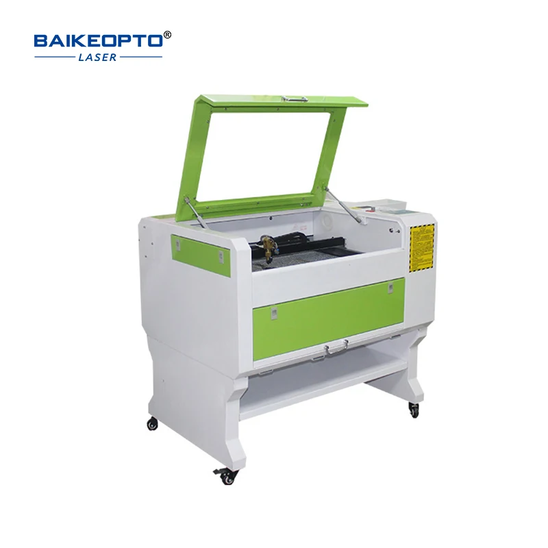 100W BK-K6040A Factory Price Wood/Acrylic/Plywood/PVC/Glass CO2 Laser Engraving Machine With Big Working Area