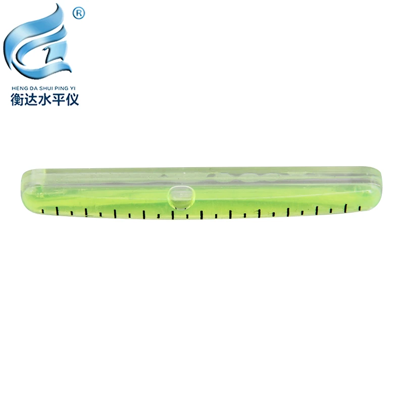 High-precision level meter portable level RV level bubble outer arc level bubble