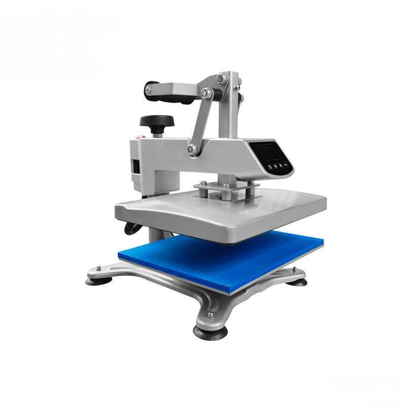 Manual Small Shaking Head Type Clothes Short Sleeve Logo Ironing Label Heat Transfer Machine Mini Ironing Machine