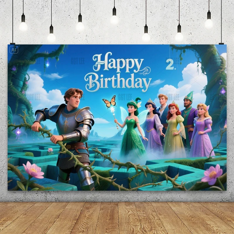 

18th Birthday Decorations Banner for Boys Girls Party Blue Pink Black Backdrop 70.9 x 47.2inch