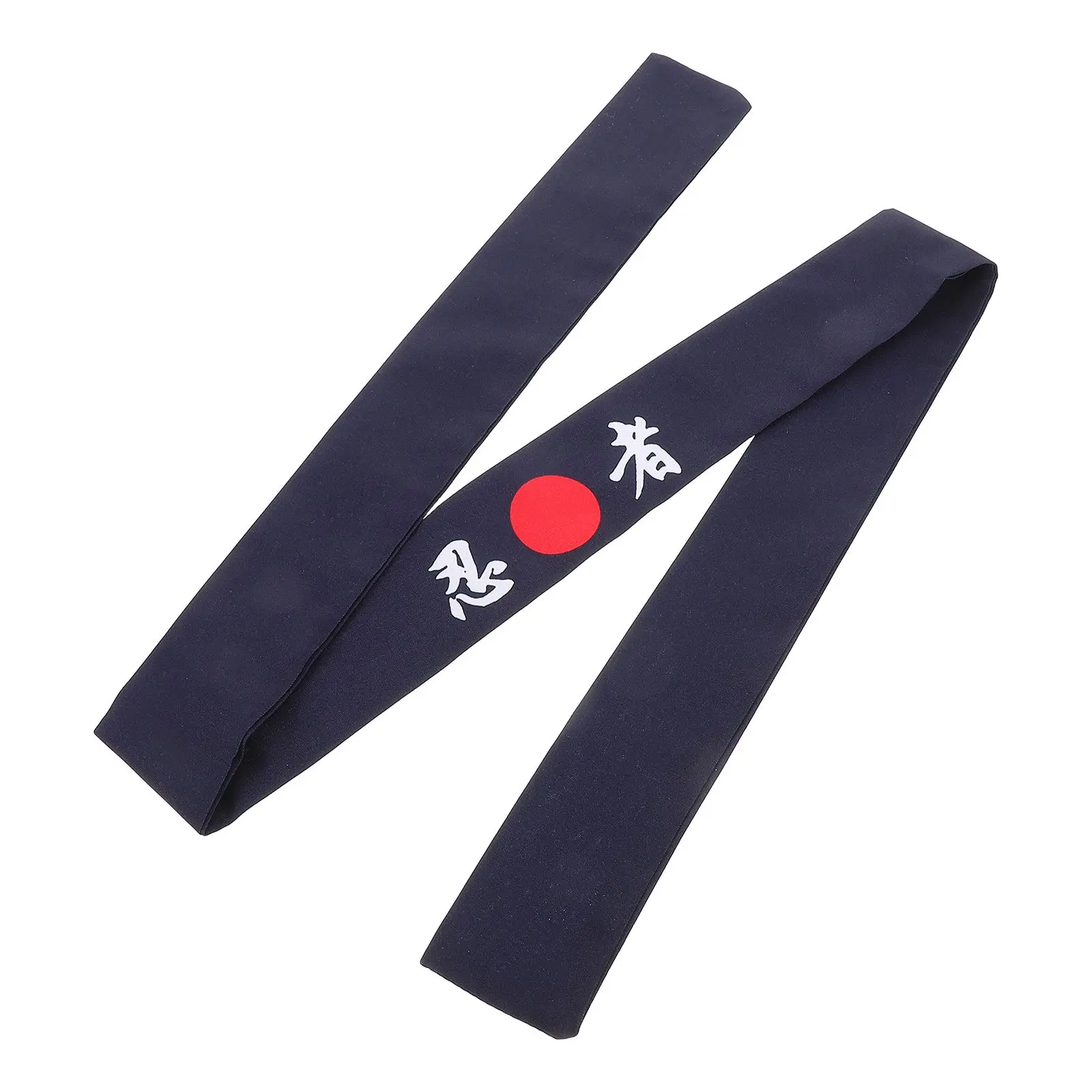 

Japanese Chef Headband Sushi Costume Cotton Karate Head Strap Small Hat Adjustable Versatile Use Sweatband