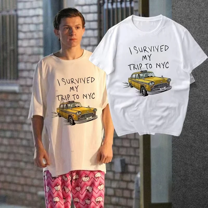 Hero No Return I Survived My Trip Nyc Homecoming Day Breathable T-shirt for Men and Women Short Sleeves Like Holland