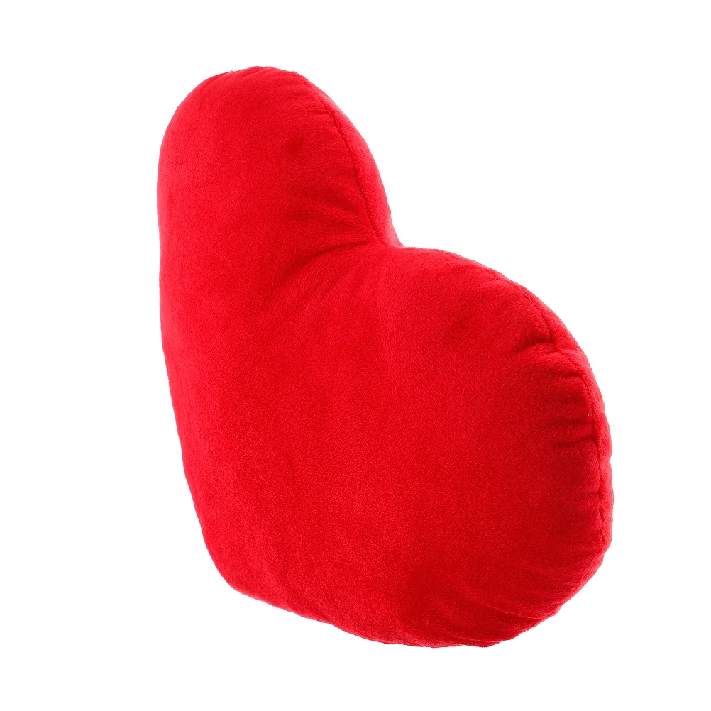 

Heart Shaped Pillow 20cm Red Plush PP Cotton Throw Cushion for Wedding Valentine Cartoon Bed Sofa Comfortable Hug Home Decor