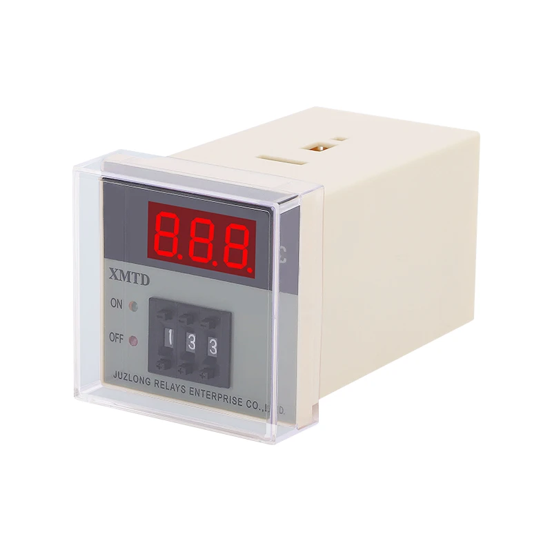 XMTD-2001/2002 HD Digital Display Temperature Controller E Type K Type Input 0~399℃~999℃ AC220V Temperature Controller Table