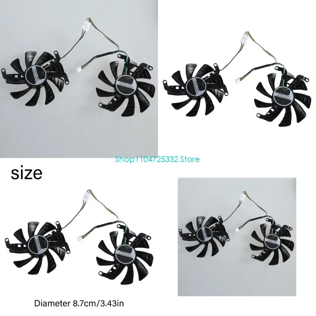 

RTX2060 Охлаждающий вентилятор GPU 87 мм T129015SU 4PIN 12V VGA GRAPSCAR