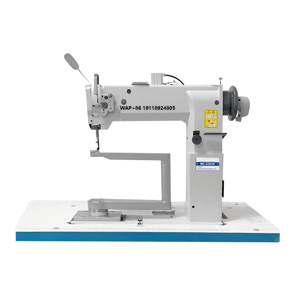 MC8365R Full Set Single  360 Degree Horizontal Rotary Post Bed Lockstitch Sewing Machine for Leather