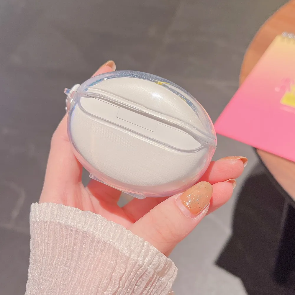 ل ممن لهم Enco الهواء 4 برو 4i R2 R3 R4 2i 3i Free4 حافظة ثلاثية الأبعاد الكرتون الأسماك لينة حماية للصدمات سماعة غطاء مع المفاتيح