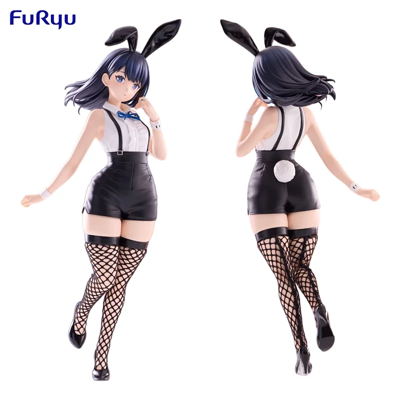 

FuRyu GRIDMAN UNIVERSE BiCute Bunnies Figure Rikka Takarada Easter Bunny Ver. Collectible Toys Desktop Decor Ornaments Festival