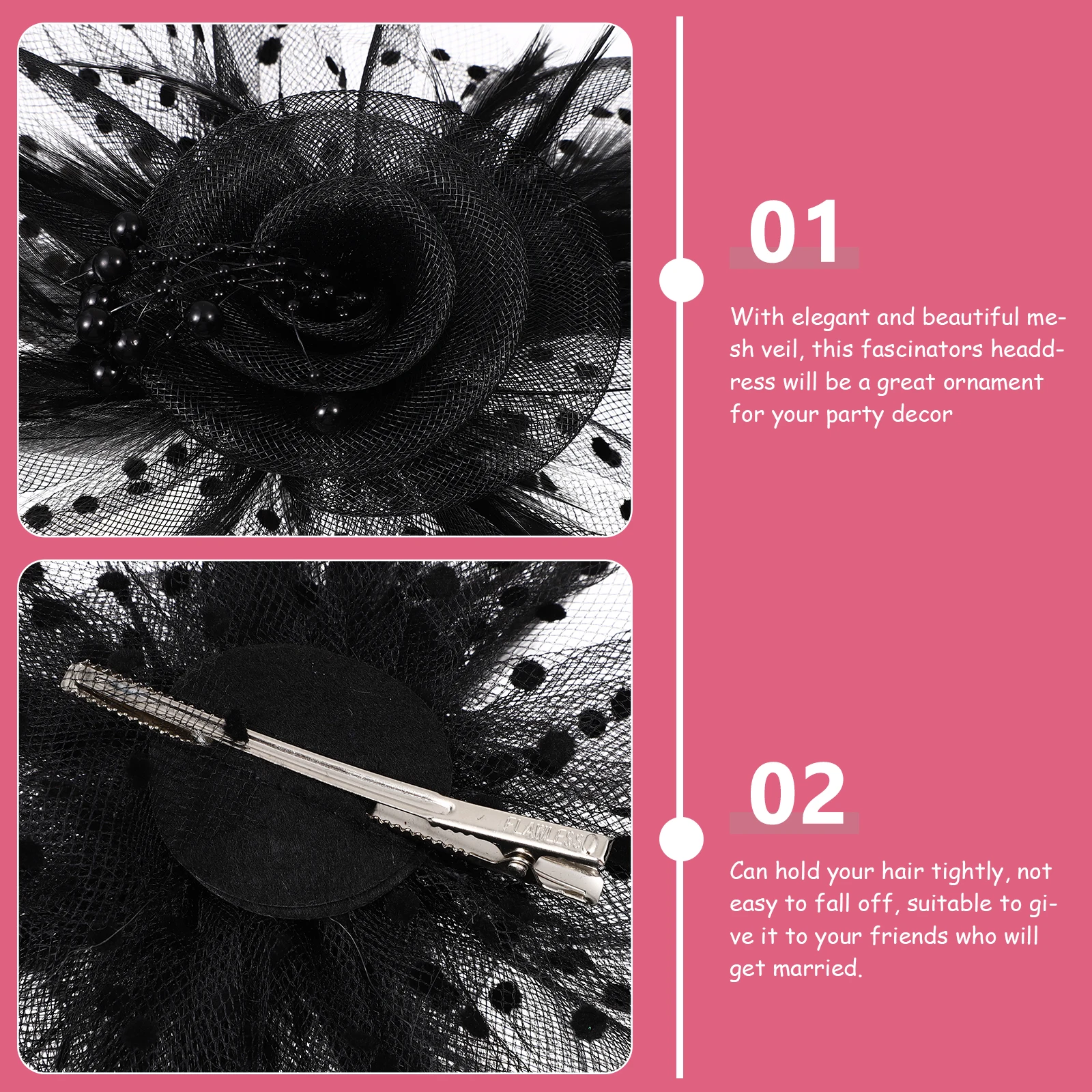 1 مجموعة خوذة أنيقة الفاسناتور قبعة عقال للنساء حفلة موسيقية الزفاف الشاي حفلة إكسسوارات الشعر الحجاب ديكور