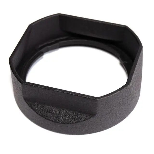 Osłona obiektywu kwadratowy Nylon 58mm dla Fujifilm Fuji XC35F2/XF35F2/XF23F2 osłona obiektywu czarna kamera kaptur