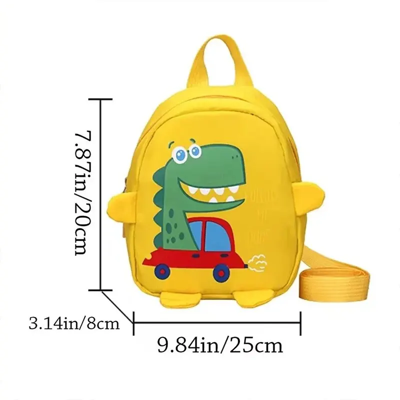 Mochilas escolares con bonitos dibujos de dinosaurios para niños, mochilas antipérdida, mochila para niños pequeños, mochila escolar para guardería