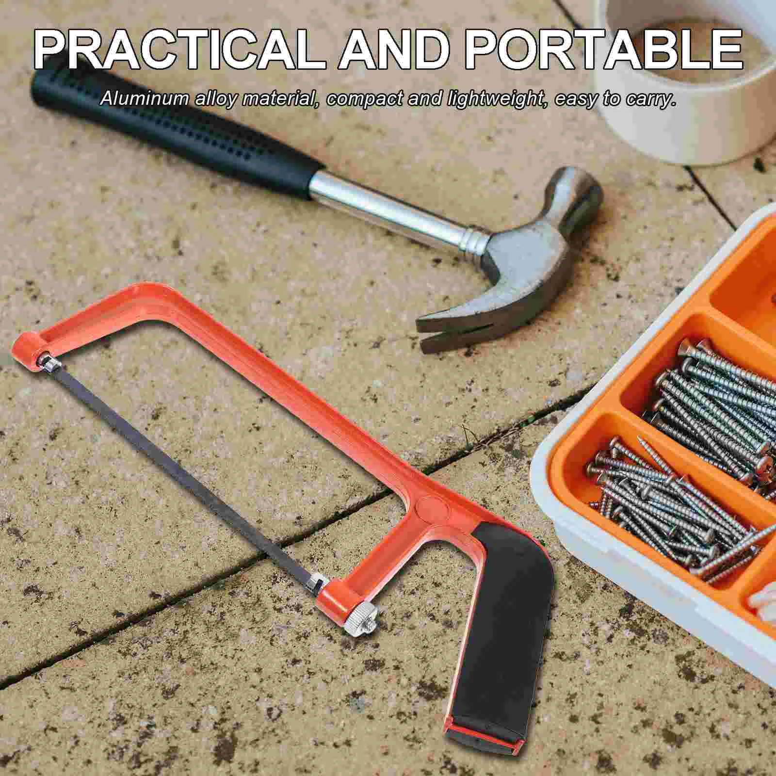 Hand Saw Pull Woodworking Handsaw for Cutting Mini 2600X800X100CM Tools Scroll Orange Student