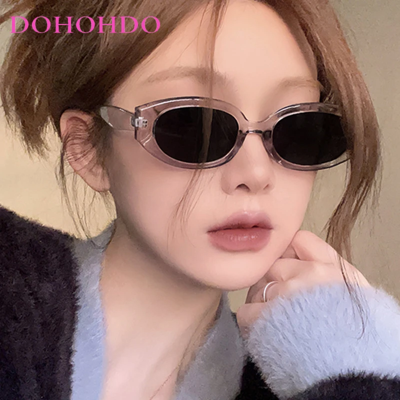 

Popular Cat Eye Sunglasses Women Fashion Oval Luxury Designer Sunglasses Lady Vintage Shades Eyewear UV400 Gafas De Sol De Mujer