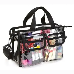 PVC Cosmetic Bag Transparent Waterproof Storage Toiletry Bags Large Capacity Travel Wash Pouch