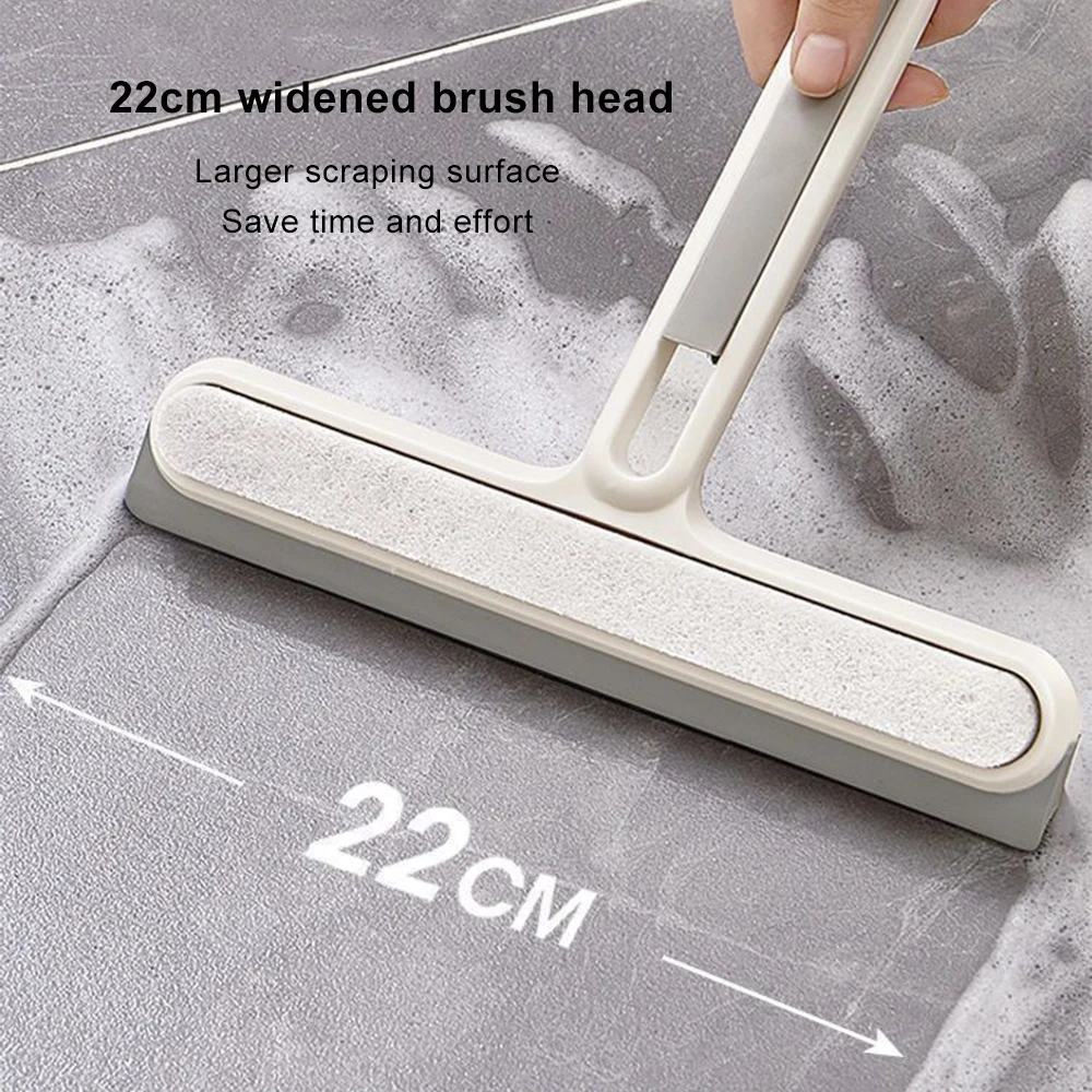 4-In-1 Wiping Glass Artifact Household Window Cleaner Bathroom Mirror Car Glass Wiper Cleaning Tool