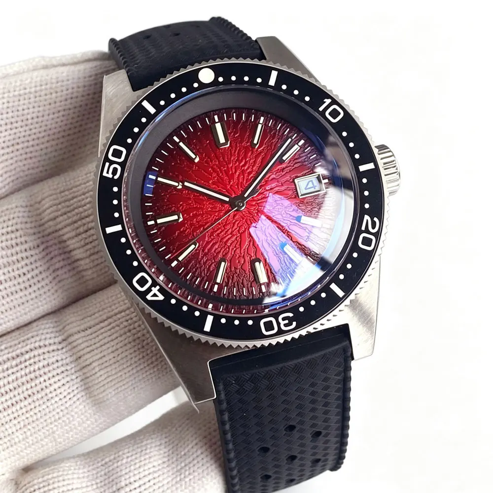 Tandorio 41mm 62MAS Style 30ATM Automatic Diving Men Watch For Miyota 8215/Asia 2824 AR Domed Sapphire Glass Luminous Wristwatch