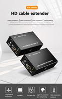 60M Extender RJ45 HDMI-compatible extender 1080P Network Extender by CAT5e CAT6 LAN Extensor for PS4 apple TV PC laptop