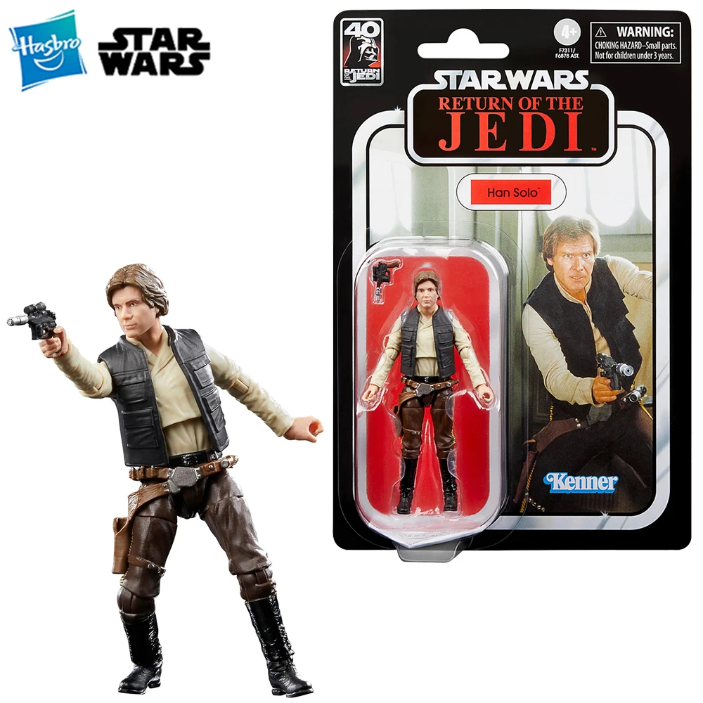 

[В наличии] Hasbro STAR WARS The Vintage Collection Han Solo (Внимание джедаев) масштаб 3,75 дюйма TVC аниме фигурка модель игрушки