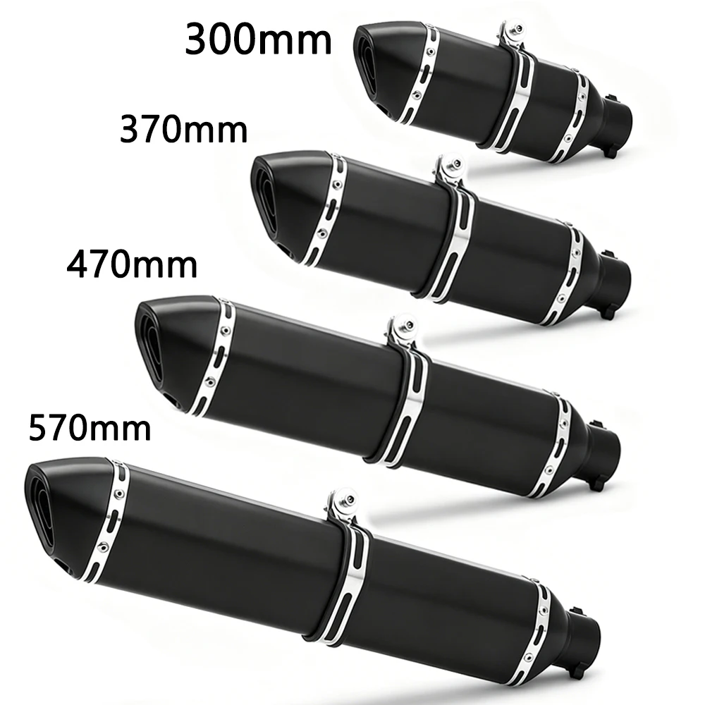 Motorcycle Stainless steel High - Efficiency Exhaust Pipe for ninja400 R3 Z900 S1000RR MT-07 pcx160 duke390 51MM