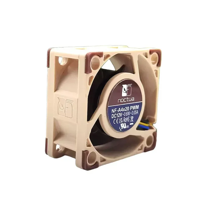 For Owl NF-A4x20PWM Chassis Fan 4cm Intelligent Temperature Control Mini Desktop Host Computer Silent Fan