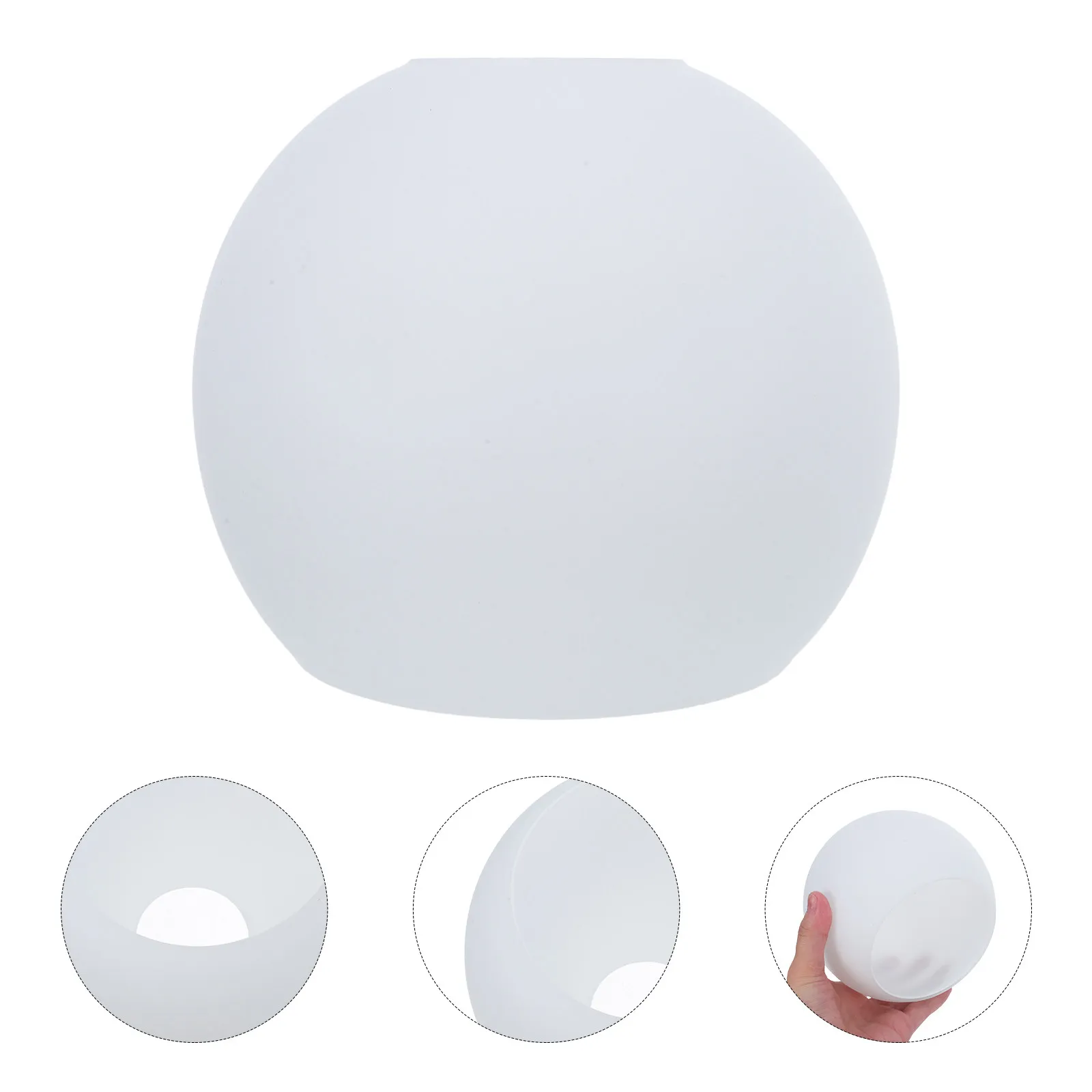 

Glass Lamp Shade Frosted White Globe Replacement 138Mm Fitter Opening Ceiling Wall Sconces Pendant Chandelier Lighting Fixture
